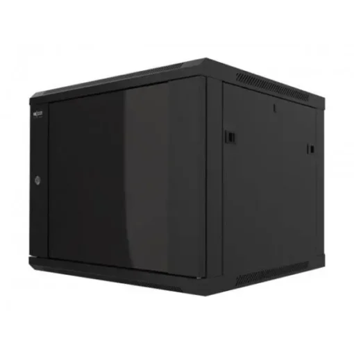 Nexxt Gabinete 18U de pared fijo, 19", 600X600, Skd, 2Fan, Negro NPC-F18U66B img-1