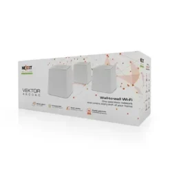 Nexxt Sistema Inalambrico Inalámbrico Mesh / 802.11Ac Desktop 3 Node 10/100 P/N (MPN NCM-3600-C, Routers) img-1