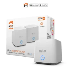 Nexxt Sistema Wi-Fi 6 Mesh Para Todo El Hogar Solution Home Bolt Ax1800 NCM-X18002PK