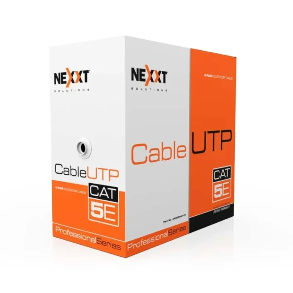 Nexxt Solutions Cable Utp Cat5E Exterior Negro AB355NXT07 img-1
