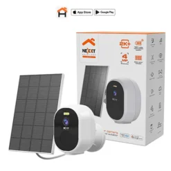 Nexxt Solutions Home Solar Panel Included (MPN NHC-OF20S, Cámaras de seguridad) img-1