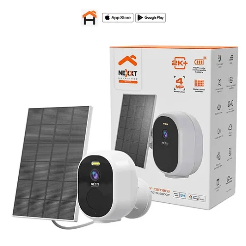 Nexxt Solutions Home Solar Panel Included (MPN NHC-OF20S, Cámaras de seguridad) img-1