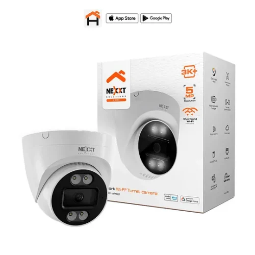 Nexxt Solutions Home Turret Cam 2K Rj45 (MPN NHC-IF20T, Cámaras de seguridad) img-1