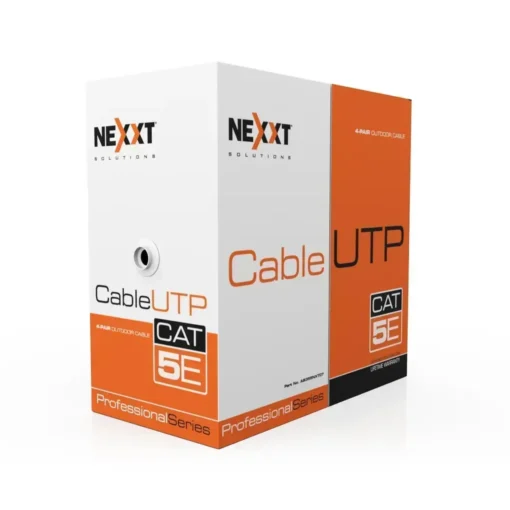 Nexxt Solutions Infrastructure Bulk Cable Utp 100 M Rj-45 A Gris Cat (MPN AB355NXT21, Cables De Red) img-1