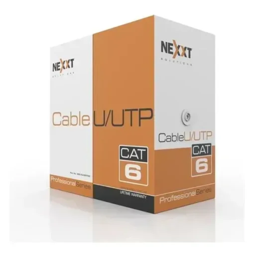 Nexxt Solutions Infrastructure Bulk Cable Utp 305 M Rj-45 A Azul Cat6 4P 23Awg (MPN NGC-3UURBT00, Cables De Red) img-1