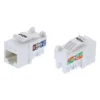 Nexxt Keystone Jack Cat6, 1Gbps Blanco, Instalación Fácil (MPN PCGKJC6TYRJWH, Adaptadores y Accesorios De Red) img-1