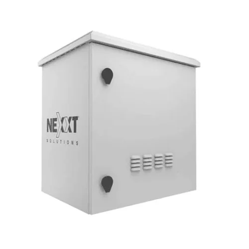Nexxt Solutions Infrastructure Outdoor Pole Mount Cabinet Spcc Steel Light (MPN NPC-O9U66P, Racks) img-1