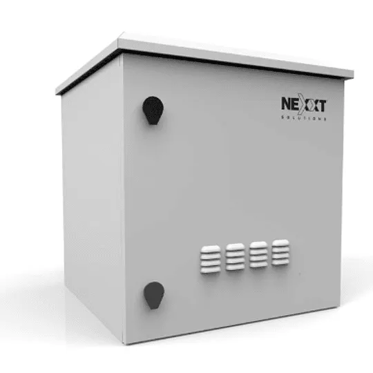 Nexxt Solutions Infrastructure Outdoor Pole Mount Cabinet Spcc Steel Light (MPN NPC-O6U64P, Racks) img-1