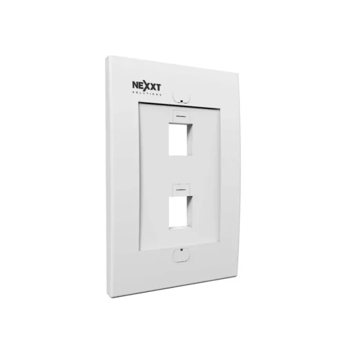 Nexxt Solutions Infrastructure Placa De Montaje Blanco 2 Puertos AW160NXT02