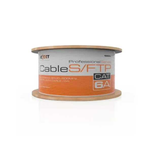 Nexxt Solutions Infrastructure S/Ftp Cable 4 Pares Cat6A Gris– Tipo Lszh NAB-UTP6AGR img-1
