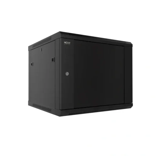 Rack Nexxt 6U para Pared, Carga Máx. 60kg, Espacio p/2 Ventiladores, Negro (MPN NPC-F6U66B, Racks) img-2