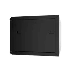Nexxt Gabinete de Pared 4U, Acero, Vidrio Templado, Negros, Para Equipos Red (MPN NEC-F4U64B, Adaptadores y Accesorios De Red) img-1