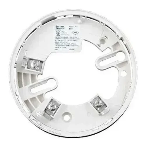 Notifier Base Montaje B501 Para Detector Inteligente De 4 (MPN B501-WHITE-BP, Sensores de seguridad) img-1