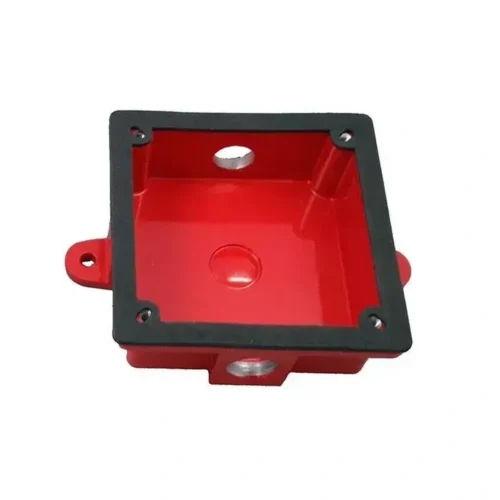 Notifier Caja Posterior, Resistente Intemperie y Exterior, Roja, Serie (MPN WBB, Sensores de seguridad) img-1