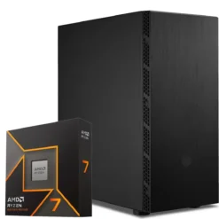 PC De Escritorio AMD Ryzen 7 9700X, RTX 3060, 32GB DDR5, 500GB NVMe, WiFi 6 (MPN CE-003511, PC de Oficina Personalizado) img-1