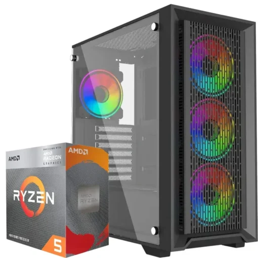 PC Gamer AMD Ryzen 5 4600G, 16GB RAM, 1TB SSD, 450W Bronze (MPN CE-001492, PC Gamer Personalizado) img-1
