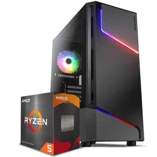 PC Gamer AMD Ryzen 5 5600, RTX 3050, 32GB RAM, 1TB NVMe 4.0, WiFi 5 CE-002393