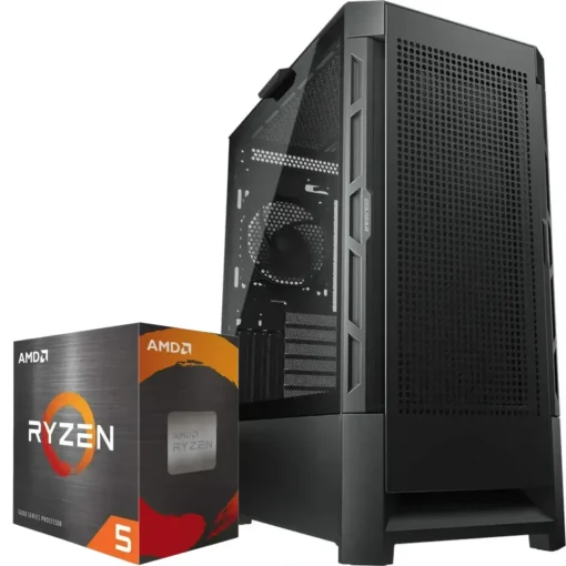 PC Gamer AMD Ryzen 5 5600, RTX 4060, 16GB RAM, 500GB NVMe, 550W Bronze (MPN CE-002896, PC Gamer Personalizado) img-1