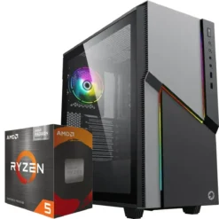 PC Gamer AMD Ryzen 5 5600G, 16GB RAM, 1TB SSD NVMe, 500W Bronze (MPN CE-000754, PC Gamer Personalizado) img-1