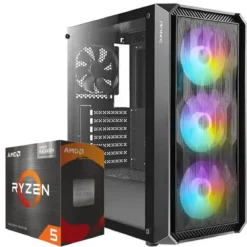 PC Gamer AMD Ryzen 5 5600G, 16GB RAM, 500GB SSD NVMe, 500W Bronze (MPN CE-001209, PC Gamer Personalizado) img-1