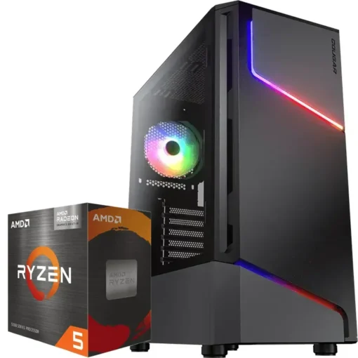 PC Gamer AMD Ryzen 5 5600GT, 16GB RAM, 1TB NVMe, WiFi 5, 650W Bronze (MPN CE-002293, PC Gamer Personalizado) img-1