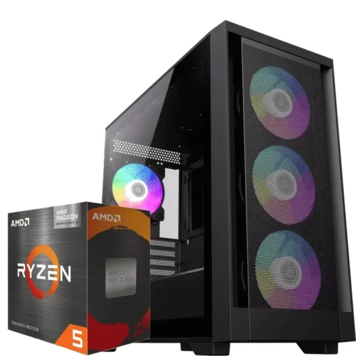 PC Gamer AMD Ryzen 5 5600GT, 16GB RAM, 500GB SSD, 600W 80+ CE-001478 img-1