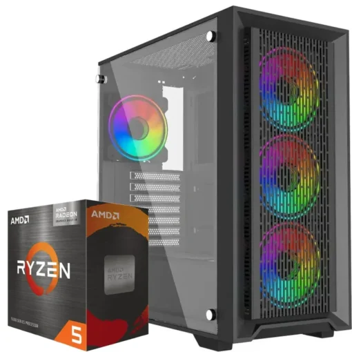 PC Gamer AMD Ryzen 5 5600GT, 16GB RAM, 500GB SSD NVMe 3500MB/s, WiFi 6 (MPN CE-001826, PC Gamer Personalizado) img-1