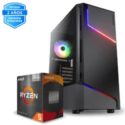 PC Gamer AMD Ryzen 5 5600GT, 16GB RAM, 500GB SSD NVMe, WiFi 5 CE-001935 img-1