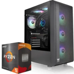 PC Gamer AMD Ryzen 5 5600X, RTX 4060, 16GB RAM, 1TB SSD NVMe, WiFi 5 (MPN CE-000979, PC Gamer Personalizado) img-1