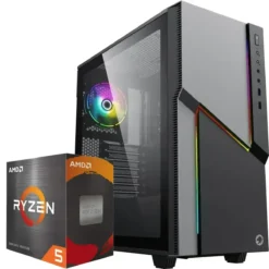 PC Gamer AMD Ryzen 5 5600X, RTX 4060 Ti, 16GB RAM, 1TB SSD, WiFi 5 (MPN CE-000629, PC Gamer Personalizado) img-1