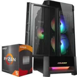 PC Gamer AMD Ryzen 5 5600X, RTX 5070, 16GB RAM, 500GB NVMe, WiFi 5 (MPN CE-003790, PC Gamer Personalizado) img-1