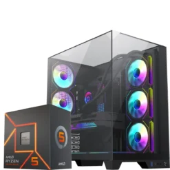 PC Gamer AMD Ryzen 5 7600, RTX 4070 Super, 64GB RAM, 1TB NVMe, WiFi 6 (MPN CE-002936, PC Gamer Personalizado) img-1