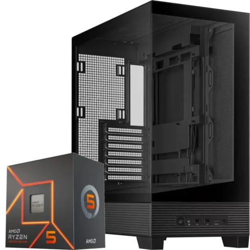 PC Gamer AMD Ryzen 5 7600, RTX 5060 Ti 16GB, 32GB RAM, 1TB NVMe, WiFi 6E (MPN CE-004011, PC Gamer Personalizado) img-1