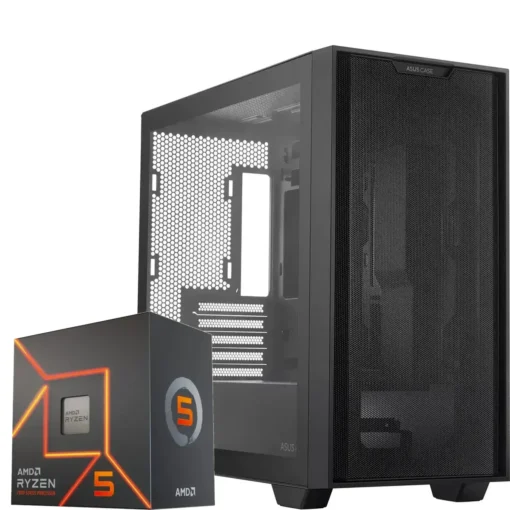 PC Gamer AMD Ryzen 5 7600, RX 9070 XT, 64GB RAM, 500GB NVMe, WiFi 6E (MPN CE-003746, PC Gamer Personalizado) img-1