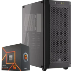 PC Gamer AMD Ryzen 5 7600, RX 9070 XT 16GB, 32GB RAM DDR5, 500GB NVMe, WiFi 6 (MPN CE-008648, PC Gamer Personalizado) img-1