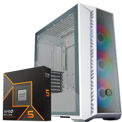 PC Gamer AMD Ryzen 5 9600X, RX 9070 XT, 32GB RAM, 2TB NVMe, WiFi 6E (MPN CE-003830, PC Gamer Personalizado) img-1