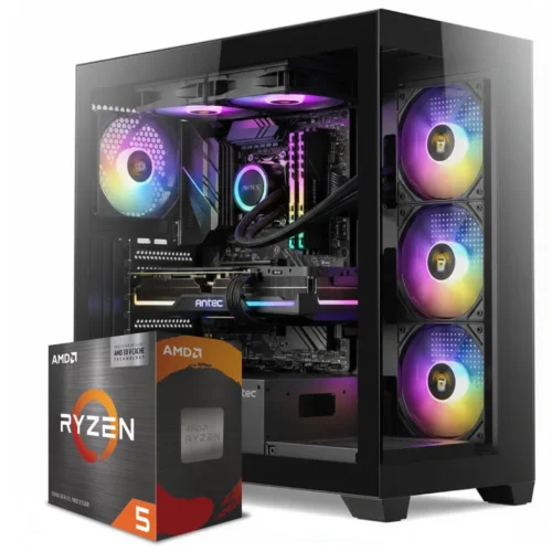 PC Gamer AMD Ryzen 5 5500X3D, RTX 5050 8GB, 32GB RAM, 1TB NVMe Gen4 (MPN CE-008819, PC Gamer Personalizado) img-1