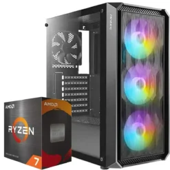 PC Gamer AMD Ryzen 7 5700, RTX 4060, 32GB RAM, 500GB SSD NVMe (MPN CE-001242, PC Gamer Personalizado) img-1
