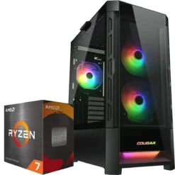 PC Gamer AMD Ryzen 7 5700, RTX 5060 Ti 8GB, 16GB RAM, 1TB NVMe, WiFi 5 (MPN CE-004807, PC Gamer Personalizado) img-1