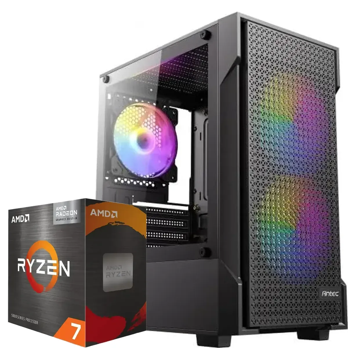 PC Gamer AMD Ryzen 7 5700G, 16GB RAM DDR4, 1TB NVMe (MPN CE-008875, PC Gamer Personalizado) img-1