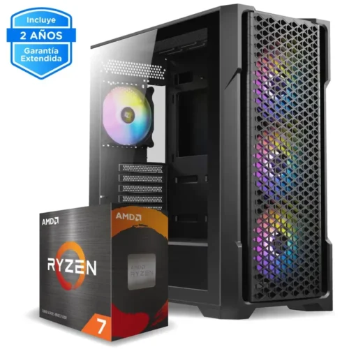 PC Gamer AMD Ryzen 7 5700G, 32GB RAM, 1TB NVMe 4.0, WiFi 6, 650W Bronze CE-001535