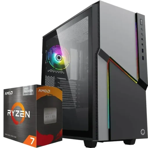 PC Gamer AMD Ryzen 7 5700G, RTX 4060, 16GB RAM, 500GB SSD NVMe (MPN CE-000733, PC Gamer Personalizado) img-1