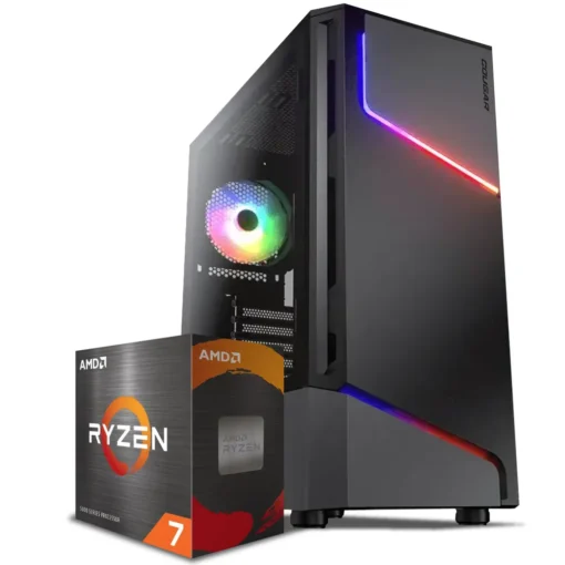 PC Gamer AMD Ryzen 7 5700X, RTX 3050, 32GB RAM, 1TB NVMe 4.0, WiFi 5 CE-002392