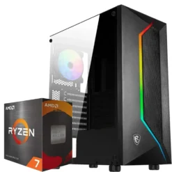 PC Gamer AMD Ryzen 7 5700X, RTX 4060 TI 8G, 32GB RAM, 1TB SSD NVMe CE-002240 img-1