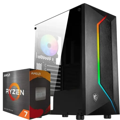 PC Gamer AMD Ryzen 7 5700X, RTX 4060 TI 8G, 32GB RAM, 1TB SSD NVMe CE-002240 img-1