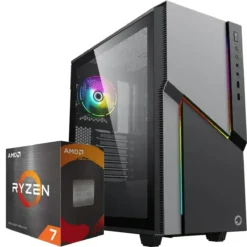 PC Gamer AMD Ryzen 7 5700X, RTX 4060 Ti, 16GB RAM, 500GB SSD, WiFi 5 (MPN CE-000630, PC Gamer Personalizado) img-1