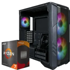 PC Gamer AMD Ryzen 7 5700X, RTX 4070 Ti, 32GB RAM, 1TB SSD PCIe 4.0, WiFi 6 (MPN CE-001007, PC Gamer Personalizado) img-1