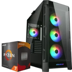 PC Gamer AMD Ryzen 7 5700X, RTX 5070 12GB, 16GB RAM DDR4, 1TB NVMe, WiFi 5 (MPN CE-007418, PC Gamer Personalizado) img-1