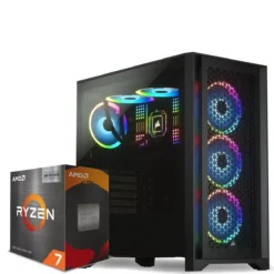 PC Gamer AMD Ryzen 7 5700X3D, RX 7600, 32GB RAM, 1TB SSD NVMe 4.0, WiFi 6 (MPN CE-002313, PC Gamer Personalizado) img-1