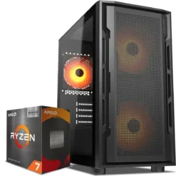PC Gamer AMD Ryzen 7 5700x3D, RTX 4060, 32GB RAM, 500GB NVMe 4.0, WiFi 5 (MPN CE-002809, PC Gamer Personalizado) img-1